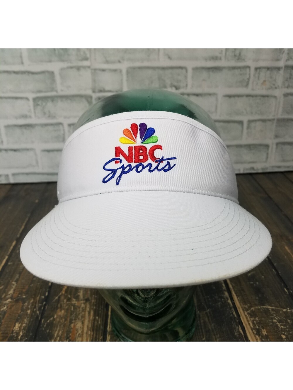 NEW - Vintage 90s Sports Specialties NBC Sports Visor Hat Cap with TAGS NWT